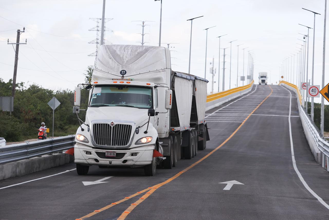 Distribuidor Vial de Progreso entrará en operación la próxima semana