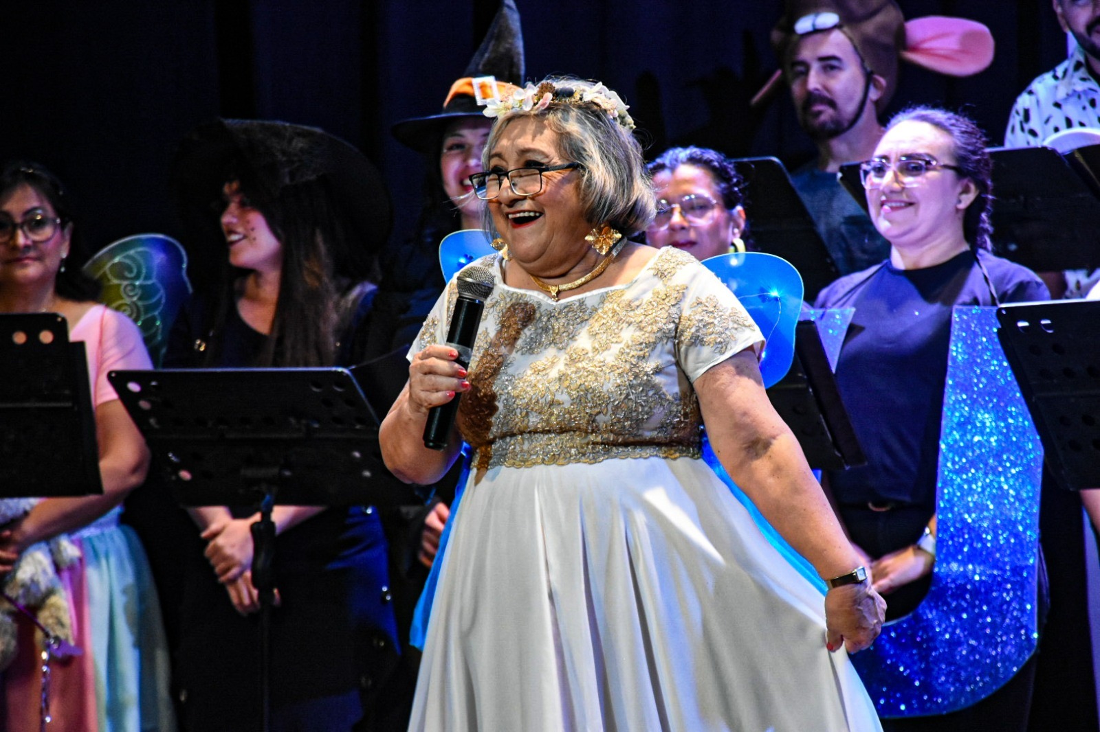Homenaje a Nidia Góngora por 25 años al frente del Coro de la Ciudad de Mérida