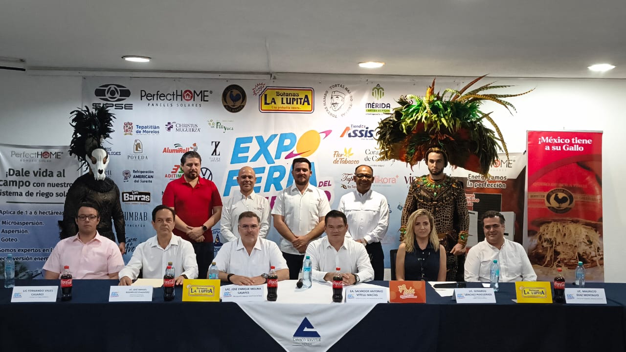 Presenta CANACO SERVYTUR Mérida la edición 26 de la Expo Feria del Comercio