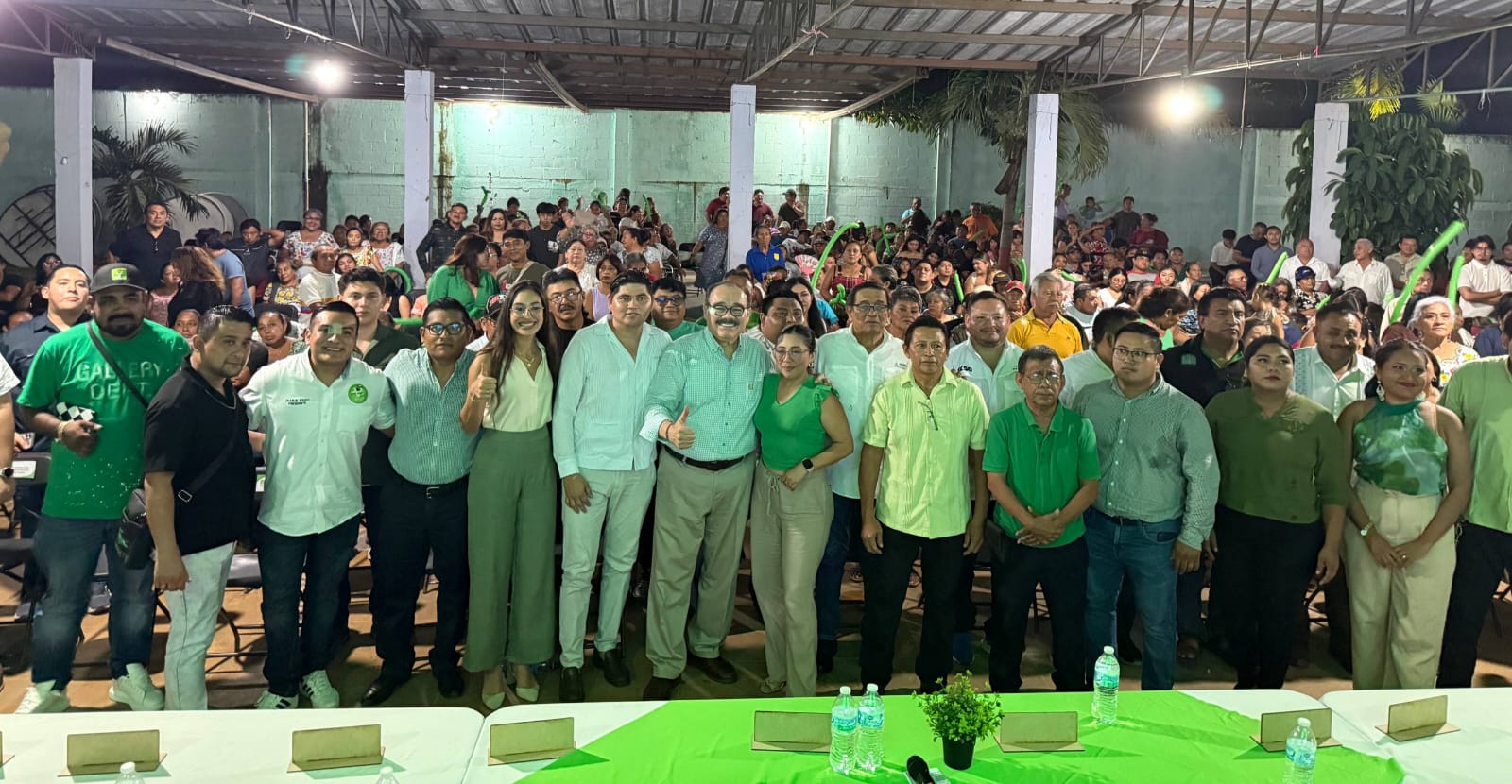 Ramírez Marín fortalece presencia del Verde en Yucatán con nuevo comité en Hunucmá