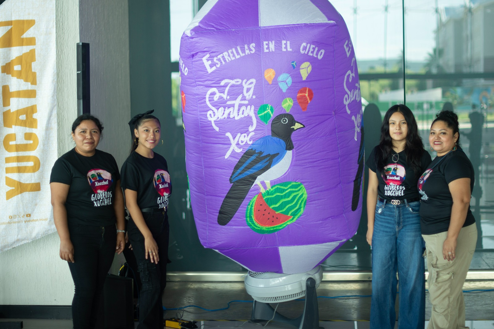 Tahmek se prepara para recibir a 20 mil visitantes en el VIII Festival Internacional del Globo de Papel China