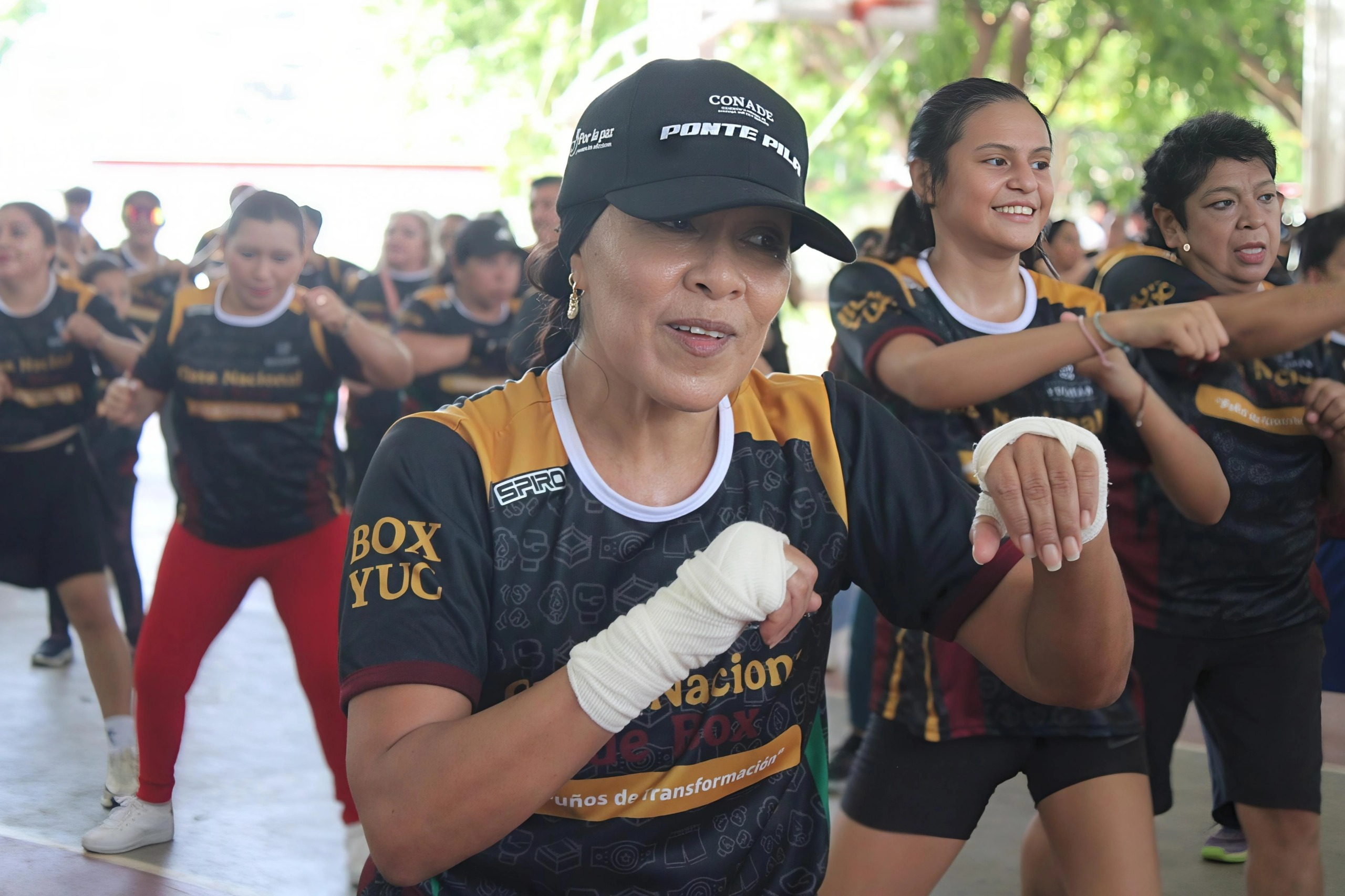 Fomentan el desarrollo personal y la convivencia social con Clase Nacional de Boxeo en Mérida