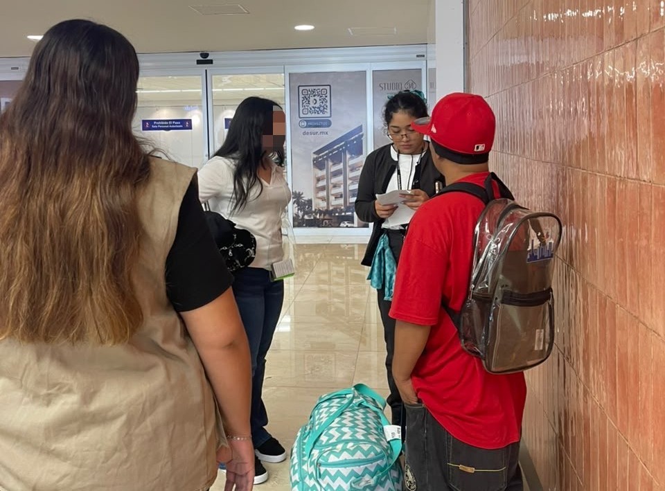 Padre e hija se reencuentran en Yucatán tras acompañamiento del Gobierno del Renacimiento Maya