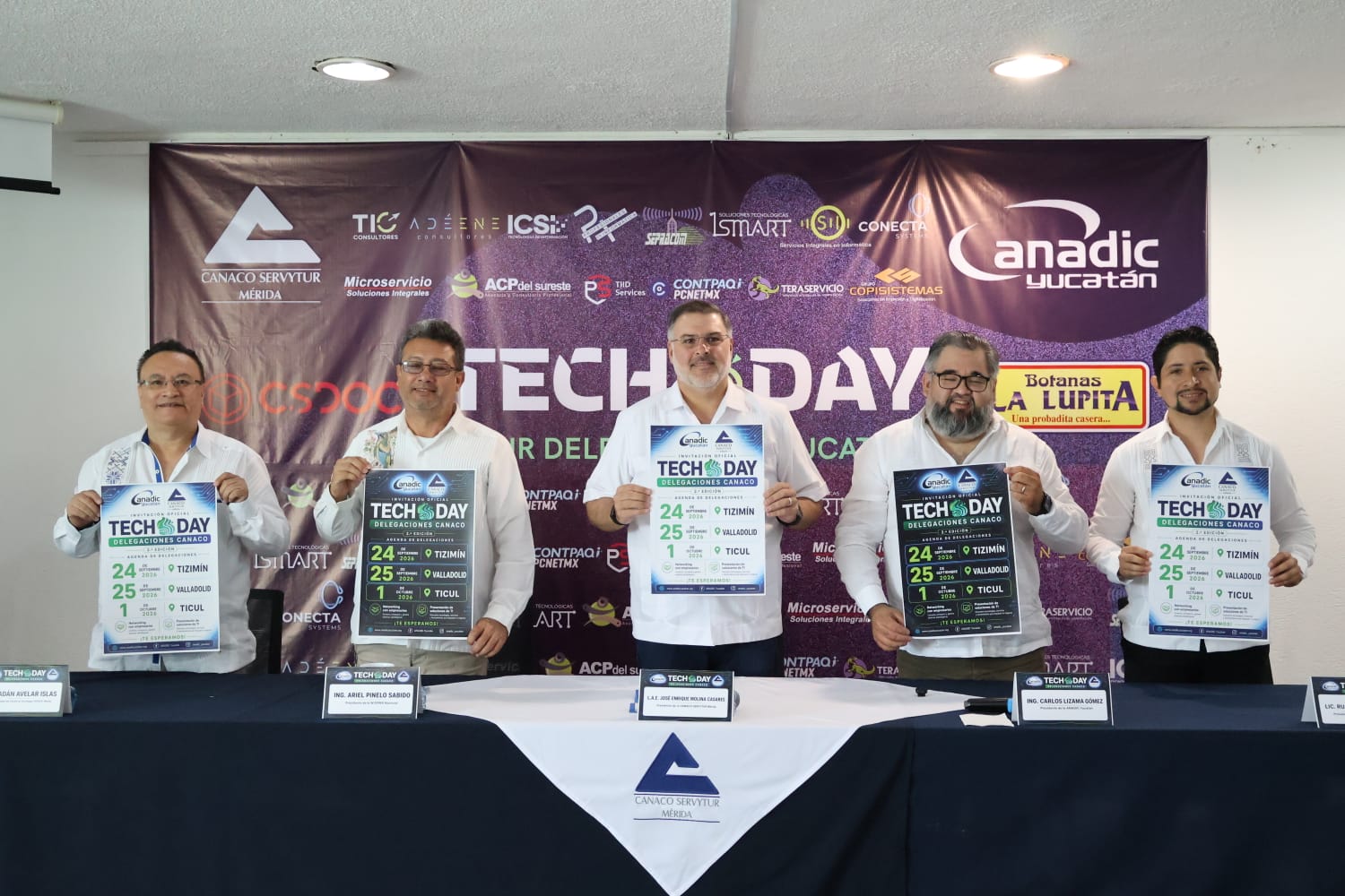 CANACO llevará Expo Tech Day a Tizimín, Valladolid y Ticul