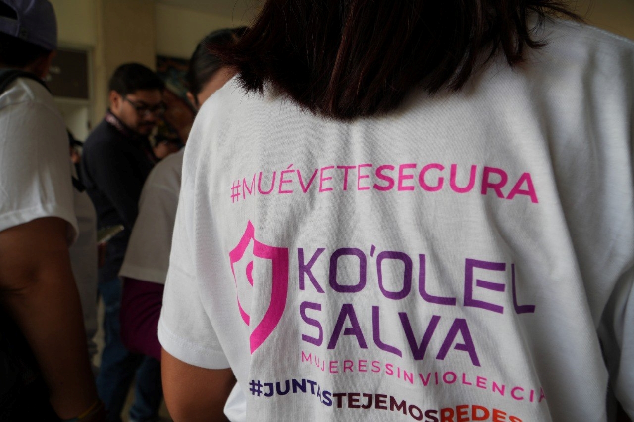 Ko’olel Salva protege a mujeres en espacios cotidianos y transporte público