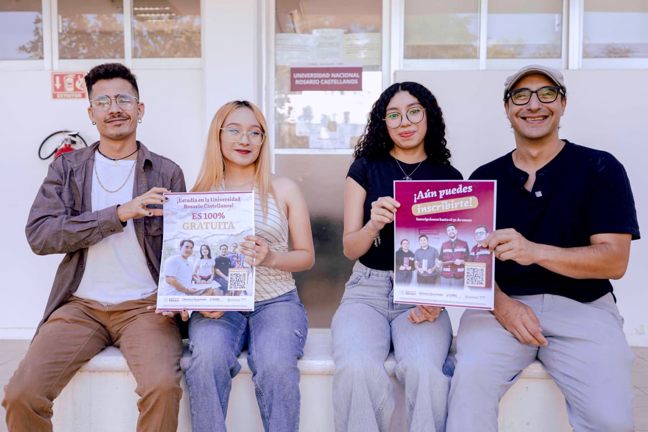 Universidad Nacional Rosario Castellanos extiende convocatoria de ingreso al 31 de agosto
