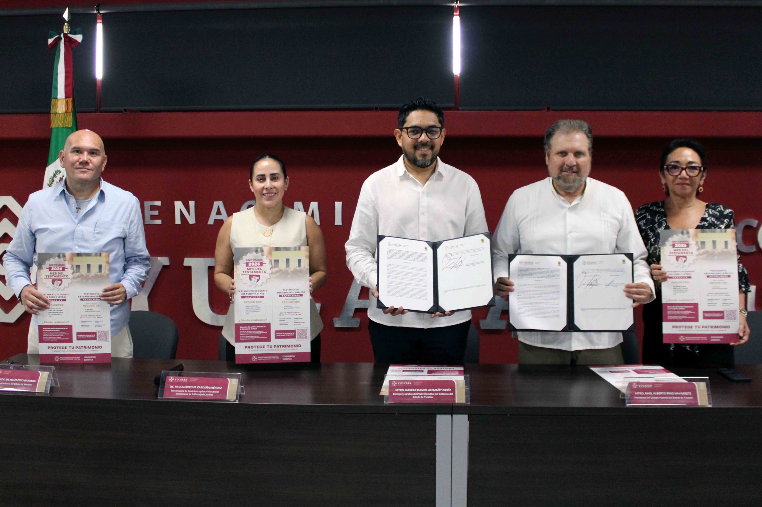 Renacimiento Maya promueve certeza patrimonial durante el Mes del Testamento