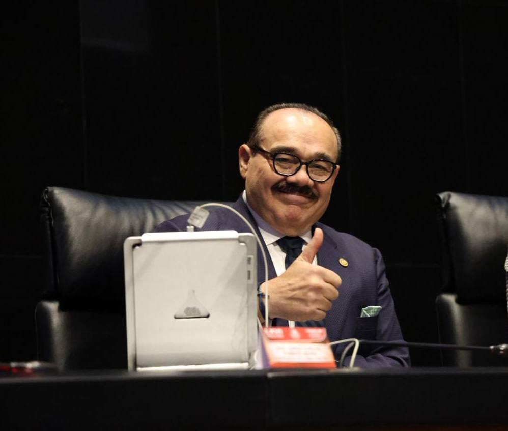Jorge Carlos Ramírez Marín asume por séptima ocasión la Vicepresidencia de la Mesa Directiva del Senado