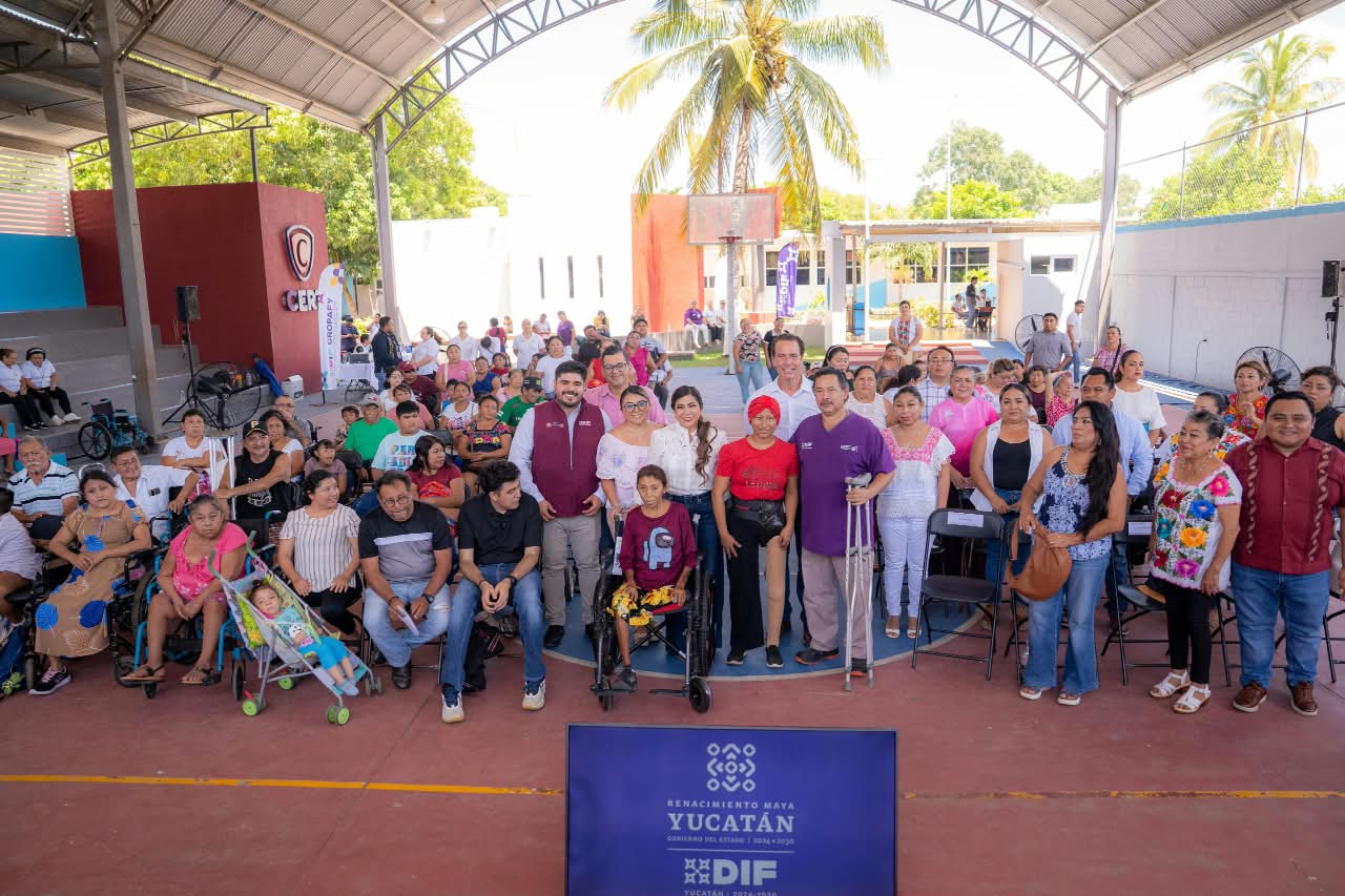 Cropafy acerca por primera vez prótesis y órtesis al interior de Yucatán