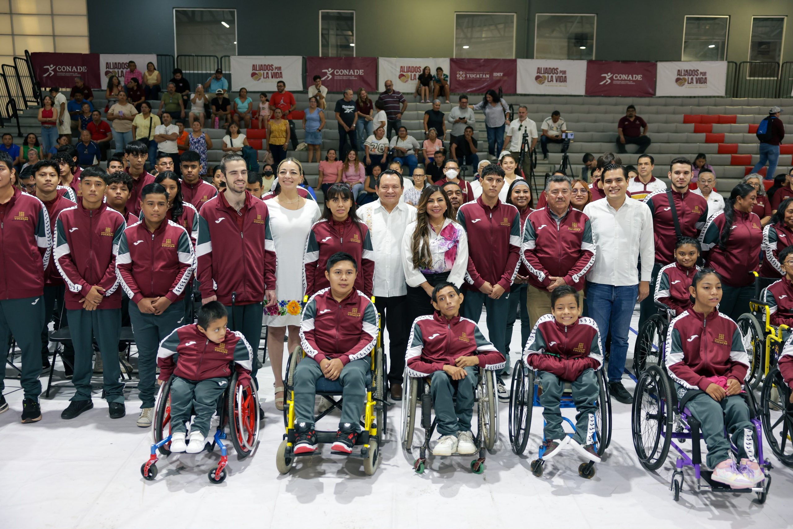 Renacimiento Maya abandera a 76 atletas rumbo a la Paralimpiada Nacional Conade 2026