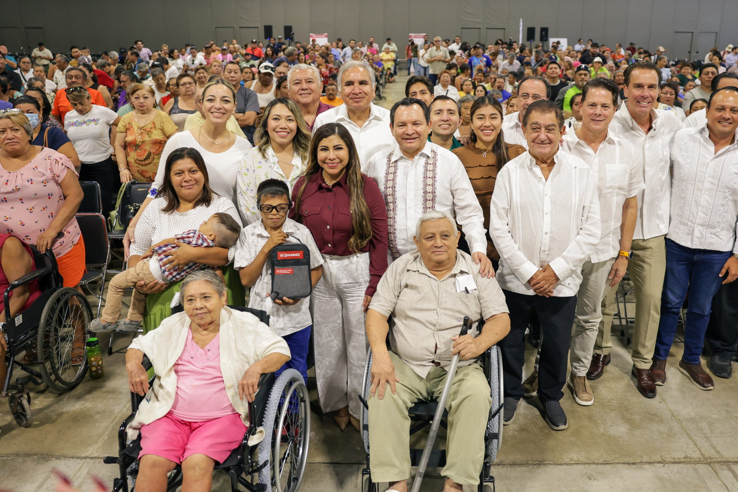 Renacimiento Maya y Gobierno de México suman esfuerzos para entregar 1,147 aparatos de movilidad en los 106 municipios de Yucatán